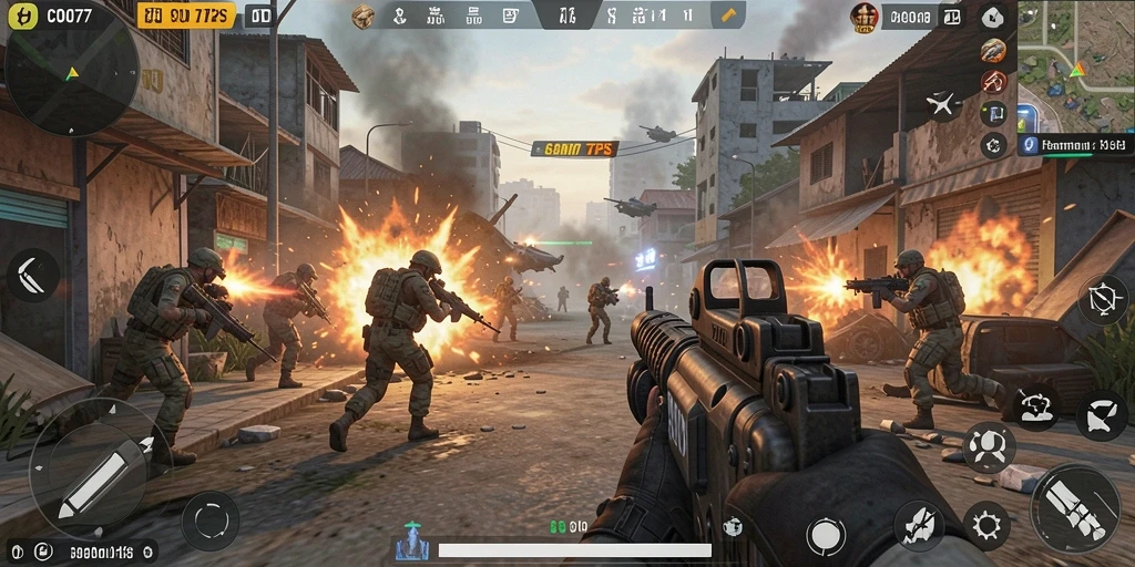 Tampilan memukau dari gameplay aksi di COO77.