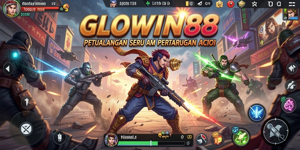 GLOWIN88 menampilkan aksi pertarungan yang mendebarkan dan grafis yang indah.
