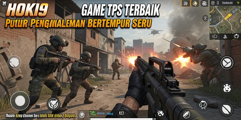 Tampilan gameplay HOKI9 dengan aksi tempur yang seru dan mendebarkan.