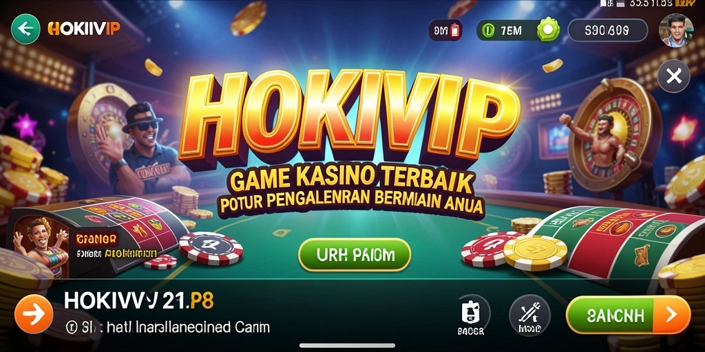 Gameplay HOKIVIP yang mendebarkan di aplikasi Kasino.