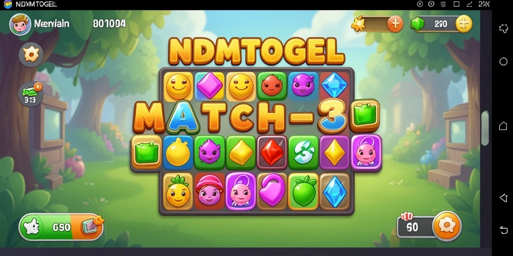 Tampilan gameplay NDMTOGEL yang seru dan penuh warna.