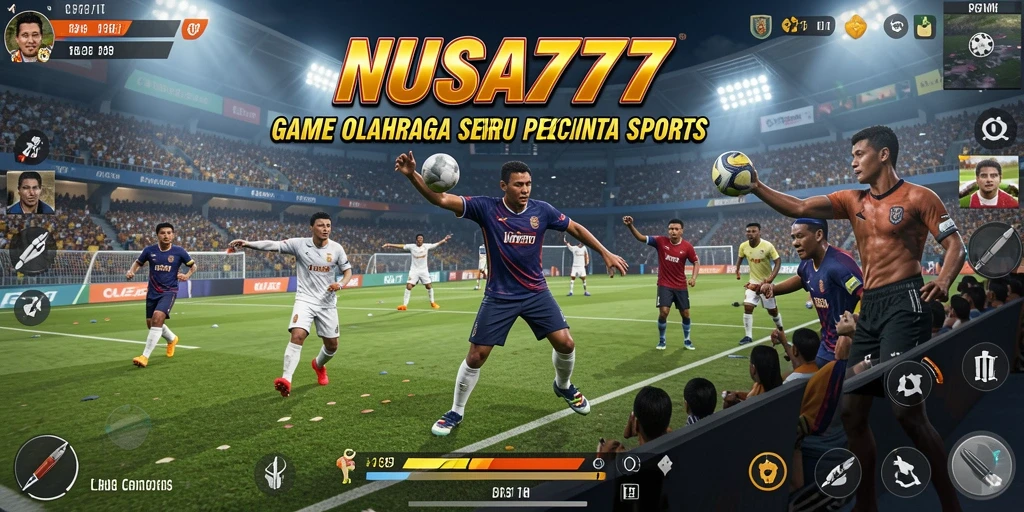 Tampilan dinamis dari gameplay NUSA777 yang menarik dan penuh aksi.