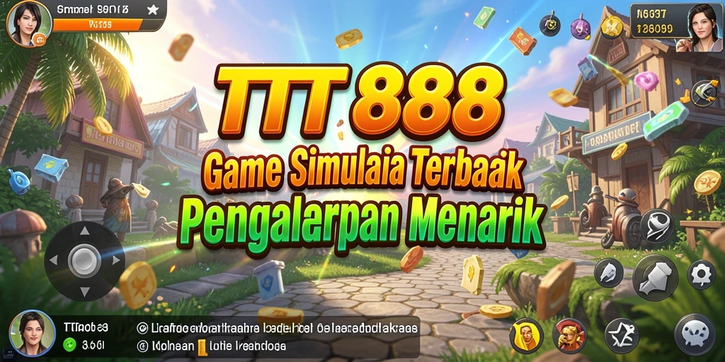 Screenshot gameplay TTT888 dengan tampilan dinamis dan interaktif.