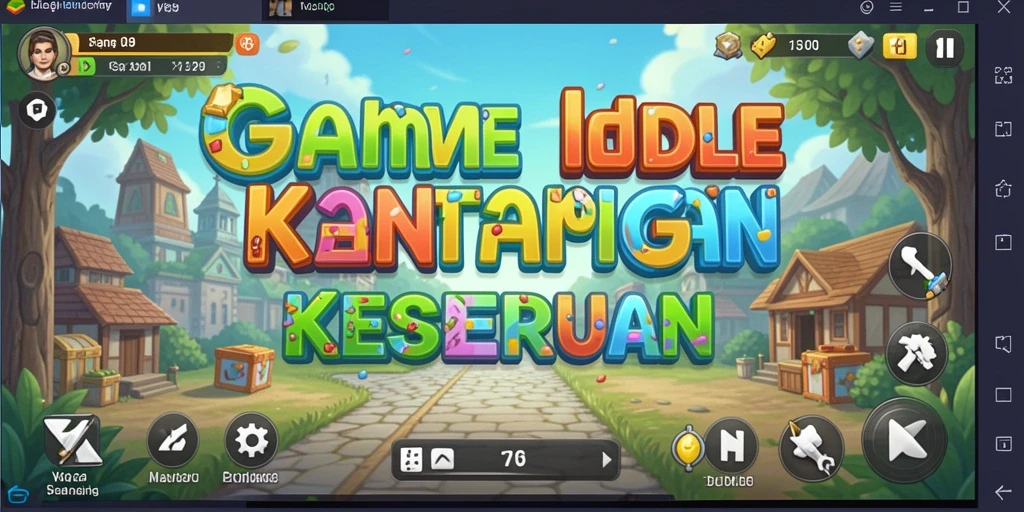 Screenshot V89 menunjukkan gameplay Idle yang menawan dan menarik.